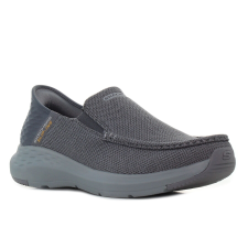 Skechers Parson - Ralven szürke férfi bebújós cipő Méret:47.5 férfi cipő