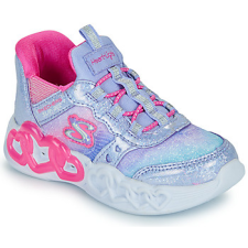 Skechers Rövid szárú edzőcipők INFINITE HEART LIGHTS SLIP-INS Lila 23 gyerek cipő
