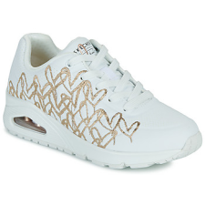Skechers Rövid szárú edzőcipők UNO GOLDEN HEART Fehér 40 női cipő