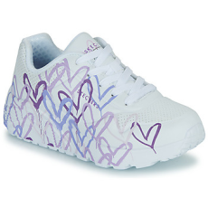 Skechers Rövid szárú edzőcipők UNO LITE - GOLDCROWN SPREAD THE LOVE Fehér 33