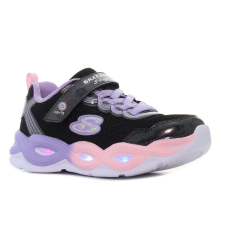 Skechers S Lights - Twisty Glow villogó fekete gyerek cipő Méret:27 gyerek cipő