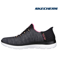 Skechers SLIP INS 149937 BKMT kényelmes női sneaker