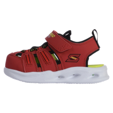 Skechers Sola Glow Sandal-hyp 407033NRDBK Gyerek Szandál Piros 25 gyerek szandál
