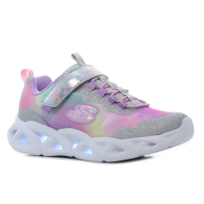 Skechers Twisty Brights 2.0 villogó ezüst gyerek cipő Méret:33 gyerek cipő