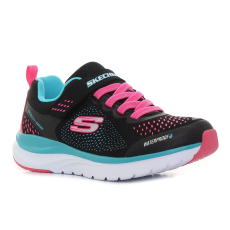 Skechers Ultra Groove - Hydro Mist vízlepergető fekete gyerek cipő Méret:27