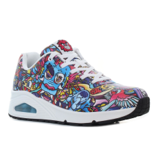 Skechers Uno - Color Doodle mintás női cipő Méret:37