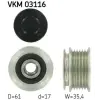 SKF generátor szabadonfutó VKM 03116