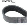 SKF hosszbordás szíj VKMV 8PK1310