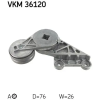 SKF Szíjfeszítő, hosszbordás szíj VKM 36120