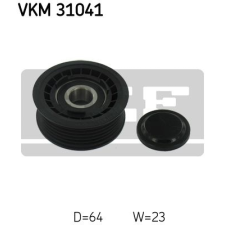 SKF Szíjtárcsa/vezetőgörgő, hosszbordás szíj SKF VKM 31041 kormányvezérlő és kiegészítői