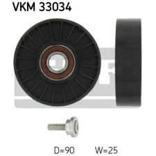 SKF Szíjtárcsa/vezetőgörgő, hosszbordás szíj SKF VKM 33034 kormányvezérlő és kiegészítői