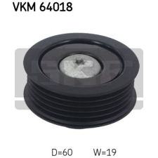 SKF Szíjtárcsa/vezetőgörgő, hosszbordás szíj SKF VKM 64018 kormányvezérlő és kiegészítői