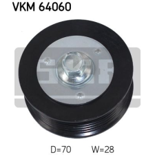 SKF Szíjtárcsa/vezetőgörgő, hosszbordás szíj SKF VKM 64060 kormányvezérlő és kiegészítői