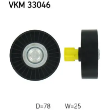 SKF Szíjtárcsa/vezetőgörgő, hosszbordás szíj VKM 33046 autóalkatrész