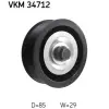 SKF Szíjtárcsa/vezetőgörgő, hosszbordás szíj VKM 34712