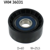 SKF Szíjtárcsa/vezetőgörgő, hosszbordás szíj VKM 36031