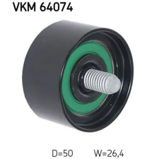 SKF Szíjtárcsa/vezetőgörgő, hosszbordás szíj VKM 64074 autóalkatrész