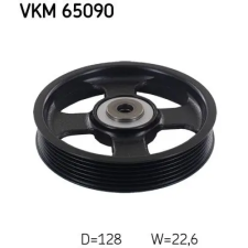 SKF Szíjtárcsa/vezetőgörgő, hosszbordás szíj VKM 65090 autóalkatrész