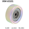 SKF Szíjtárcsa/vezetőgörgő, hosszbordás szíj VKM 65101