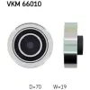SKF Szíjtárcsa/vezetőgörgő, hosszbordás szíj VKM 66010