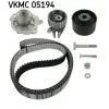  SKF vezérműszíj készlet vízpumpával Fiat Sedici FY_ [2006-2014] SUV 1.9 D Multijet 4x4 1910ccm 120LE 88KW (Diesel)