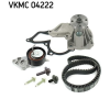 SKF Vízpumpa + fogasszíj készlet SKF VKMC 04222