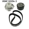 SKF Vízpumpa + fogasszíj készlet VKMC 02204-3
