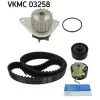 SKF Vízpumpa + fogasszíj készlet VKMC 03258