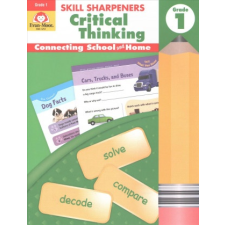  Skill Sharpeners Critical Thinking, Grade 1 – Evan-Moor Educational Publishers idegen nyelvű könyv