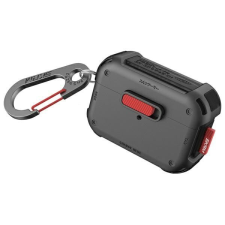 Skinarma Mecha tok AirPods Pro 2 - fémszürke fülhallgató, fejhallgató tok