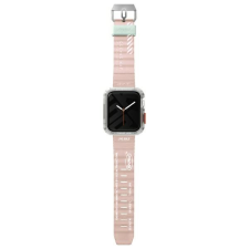 Skinarma Shokku csereszíj Apple Watch 42/44/45mm - halvány rózsaszín okosóra kellék