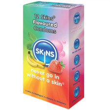 Skins - ízesített óvszer csomag (12 db) óvszer