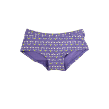 Skiny lány Bugyi - Kockás #lila gyerek alsó