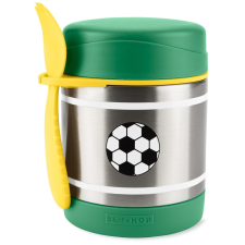  SKIP HOP Spark Style Ételtermosz kanállal/villával Foci 325 ml, 3év+ babaétkészlet