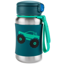 SKIP HOP Spark Style Rozsdamentes acél szívószálas vizespalack Monster Truck 12m+ itatópohár