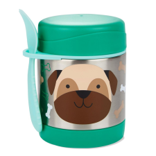 Skip hop Zoo rozsdamentes acél ételtároló termosz evőeszközzel 325ml Mopsz papírárú, csomagoló és tárolóeszköz