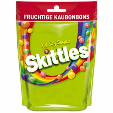 Skittles Crazy Sours 160g csokoládé és édesség