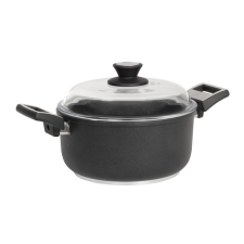 SKK 28 cm/16 titán fazék fedővel, indukcióra is alkalmas edény