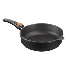 SKK Titánium mély serpenyő 28 cm indukciós sütéshez, levehető fogantyú SKK edény
