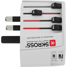 Skross MUV USB (AC) Utazó adapter (MUVUSB-A-C) kábel és adapter