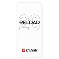 Skross Reload20 20000mAh USB/microUSB kábellel két kimenettel power bank power bank