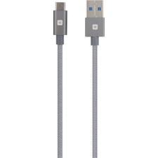 Skross Steel Line USB-A - USB-C adatkábel 120cm (SKCA0012A-C120CN) kábel és adapter