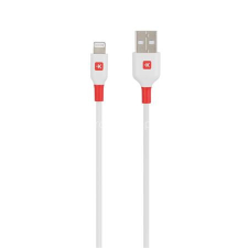 Skross Töltőkábel, USB-A/Lightning (Apple), 1,2m, SKROSS, fehér kábel és adapter