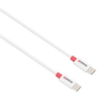 Skross USB C - USB C adatkábel Multipack 3 méretben: 15cm,120cm,200cm fehér-piros (SKCA0006C-CMULTICN)