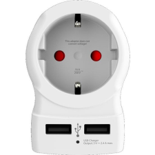 Skross USB csatlakozós, USA szabványos utazó adapter kábel és adapter