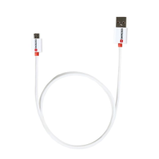 Skross USB -> Micro USB kábel fehér-narancs (SKR-MICROUSBCABLE) (SKR-MICROUSBCABLE) kábel és adapter