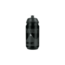 SKS Mountain műanyag kulacs, 500 ml, csavaros, fekete kulacs, kulacstartó