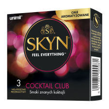 Skyn Cocktail izesített, latex mentes óvszer (3 db) óvszer