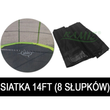 SkyRamiz védőháló fekete 427cm/14FT 8 alagút trambulin kiegészítő