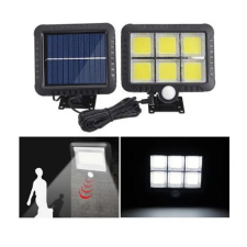SL-F120 Kültéri COB LED napelemes fali lámpa, mozgásérzékelővel kültéri világítás